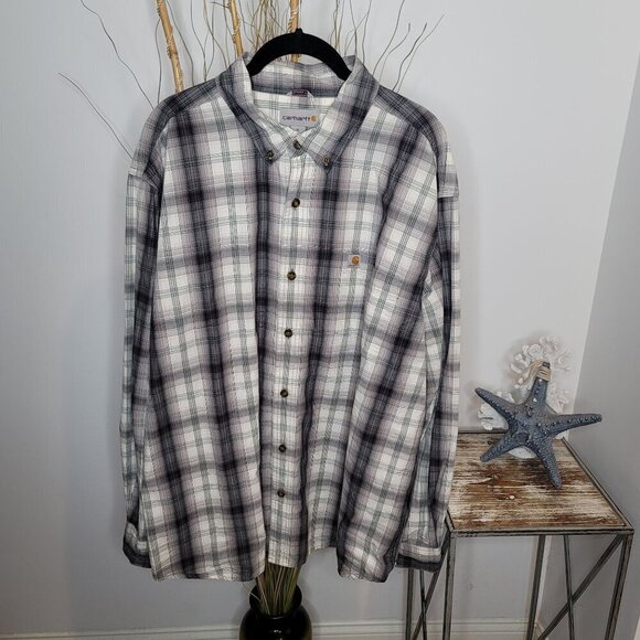 Carhartt Button Up Mens XLarge - Picture 1 of 7